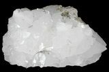 Quartz and Pyrite Crystal Association - Morocco #61417-1